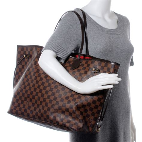 louis vuitton neverfull mm damier ebene canada|damier Neverfull mm price.